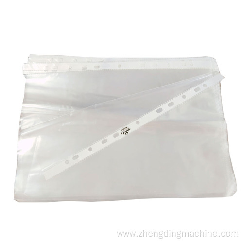 11 Holes Clear Sheet Protectors Machine